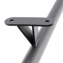 Rolling Library Sliding Ladder Hardware Kit with Brake 3.3FT Round Tube