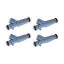 4Pcs Fuel Injector For Citroen C4 2004-2010 307 CC 2003-2008 0280156139