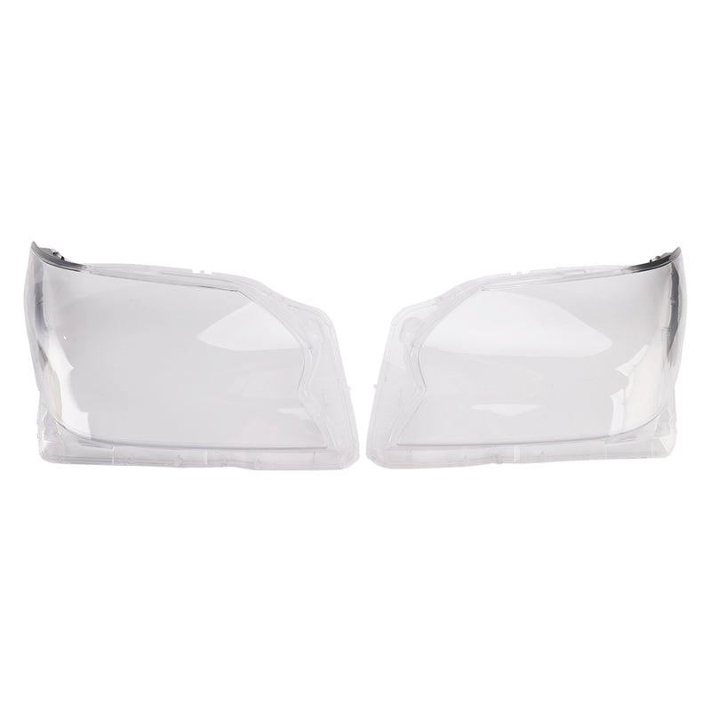 2Pcs Front Headlight Lens Shell+Seal Glue For Lexus GX460 2020-2023 US