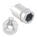 WP2220457 Refrigerator Ice Crusher Coupler + WP2220458 Coupling
