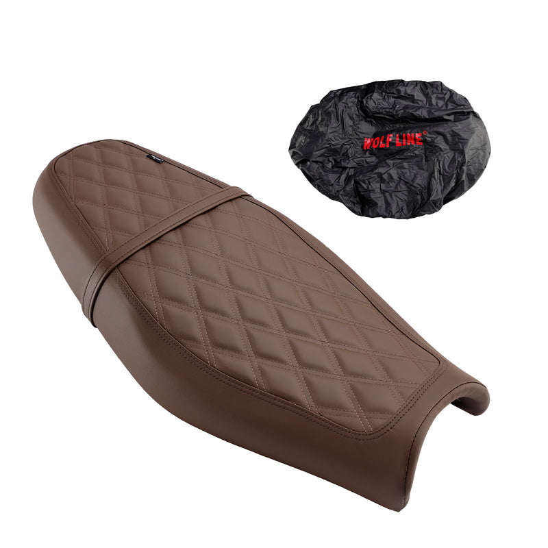 Rider Passenger Seat Front Rear Cushion Lower Blackc For Street Twin Speed Twin BrownC