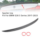 Carbon Fiber Style Rear Trunk Spoiler Wing For BMW G30 G38 F90 M5 MP 2017-2023