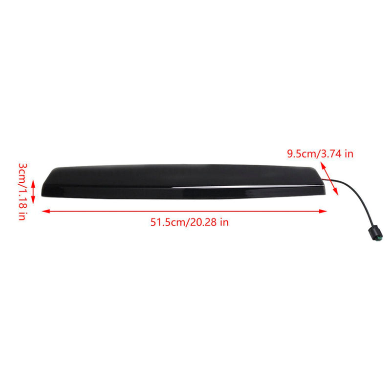 Black Lens High Mount Brake Light XFG000071 For Range Rover Sport L320 06-09