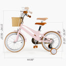 16 inches Kid's Bike Child Bicycle for Ages 7-9 Years Boys and Girls with Basket