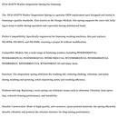 1PC DC61-01257N Washer Suspension Spring For Samsung Replaces 592-49396 592-49474