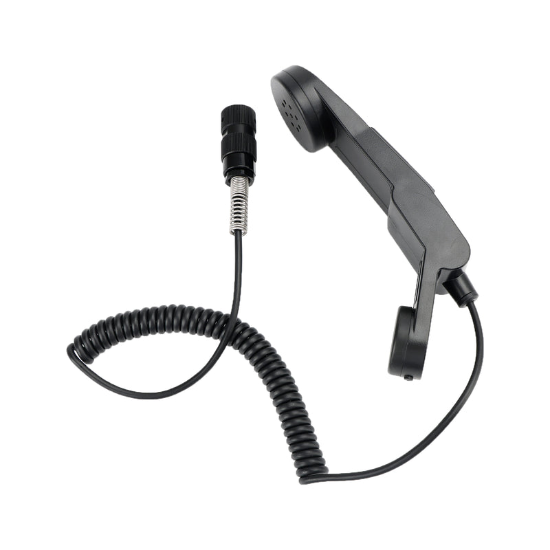 H250 6-pin PTT Radio Handle Microphone for U329 PRC148 PRC152 Walkie Talkie