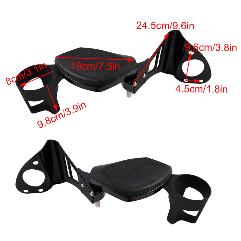 Passenger Armrest w/ Drink Holder fit for Electra Glides Road Glide 2014-2024