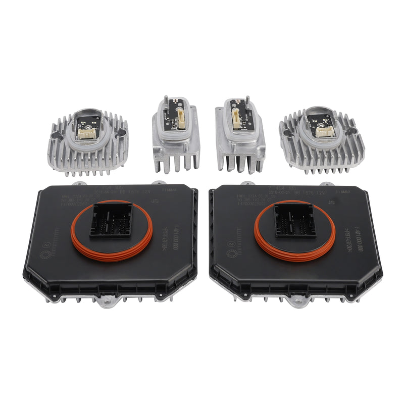 6PCS Adaptive LED Headlight Turn Signal DRL Module For BMW G30 530i 540i