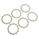 Clutch Friction Plate Kit for Kawasaki KR250 KR-I 1988-1989 KR-IR 1989-1990