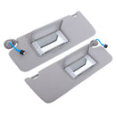 2PCS Gray Sun Visor Left & Right 83280-TG7-A12ZB For Honda Pilot 2016-2022
