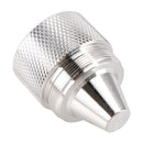 Stainless Steel Sealed End Cap 1.375x24 TPI 12Pcs for Cone Shaped Parts - 5/8-24 Hose Inlet