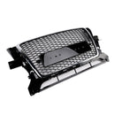 Chrome/Black Front Bumper Grill Grille 8R0853651B Fit Audi Q5 2009-2012