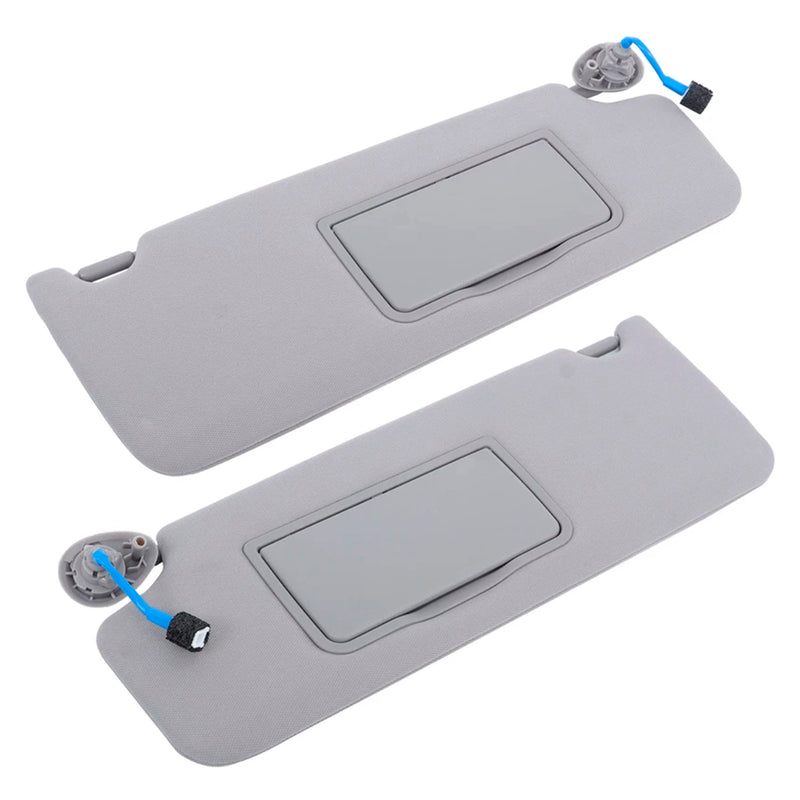 2PCS Gray Sun Visor Left & Right 83280-TG7-A12ZB For Honda Pilot 2016-2022