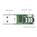USB Interface Multifunctional CW Trainer Vband MCode Trainer Key Connection