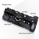 BMW 328xi 2007-2008 L6 3.0L Valve Cover w/ Gasket Bolts 11127552281 URO011833 264-935