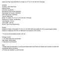 92053552 Holden VU VT VX VY WH WK HSV V6 Ecotec Intake Duct Pipe Hose