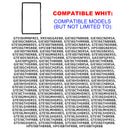 WR14X27235 Freezer Door Gasket for GE Refrigerator Models AP6041578 PS11774647