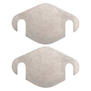 2 × EGR Valve Blank Plate for VW CR Engines With 1.6 1.2 2.0 Litre Capacities