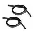 2PCS Roof Drip Molding Trim Left & Right Side Rubber For Toyota SEQUOIA