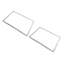 2 Pack 241872512 Freezer Door Gasket for Electrolux 240390704 240514612 1379488