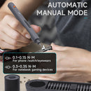30 Magnetic Drill Bits Electric Torque 0.35N.m Electronic Products Cell Phone Camera Laptop Watch Repair Tool Magnetic Storage Rechargeable Electric Screwdriver 360° Shadowless Built-in LED Lights Mini Electric Screwdriver