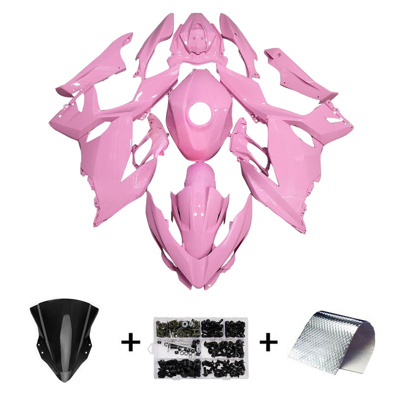 Injection Fairing Kit Bodywork Plastic ABS fit For Kawasaki EX400 Ninja400 2018-2024