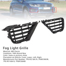 2PCS Front Lower Fog Light Cover Grille Grill Fit VW Touareg 7P 2015-2017