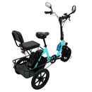 Three Wheel Electric Tricycle for Adults 3 Wheel Motorized Folding E-Bike