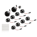 10PCS Smoke LED DRL Driving Daytime Fog Tail Lights Kit for Land Rover Defender