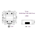 DC-DC 12V-13.8V 3A 41.4W Step Up Power Supply Converter Regulator Waterproof