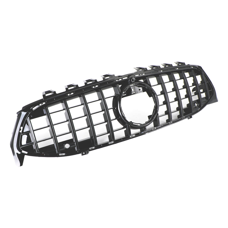 Black Front Bumper Grille Grill Fit Mercedes CLA Class W118 C118 2020-2024 GTR