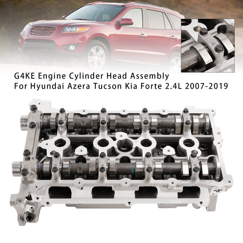 G4KE Engine Cylinder Head Assembly For Hyundai Azera Tucson Kia Forte 2.4L