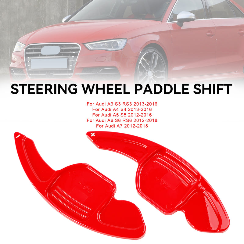 Steering Wheel Shift Paddle Shifter Extended Fit Audi A3 A4 A5 A6 A7 A8 Q5 Q7
