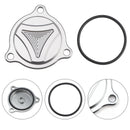 CNC OIL FILTER COVER GRAY FOR SUZUKI DRZ400 DRZ 400S DRZ 400SM DRZ400E 05-2025