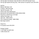 LED Fog Lights Front Bumper Lamps with DRL For 2016-2018 Hyundai Tucson