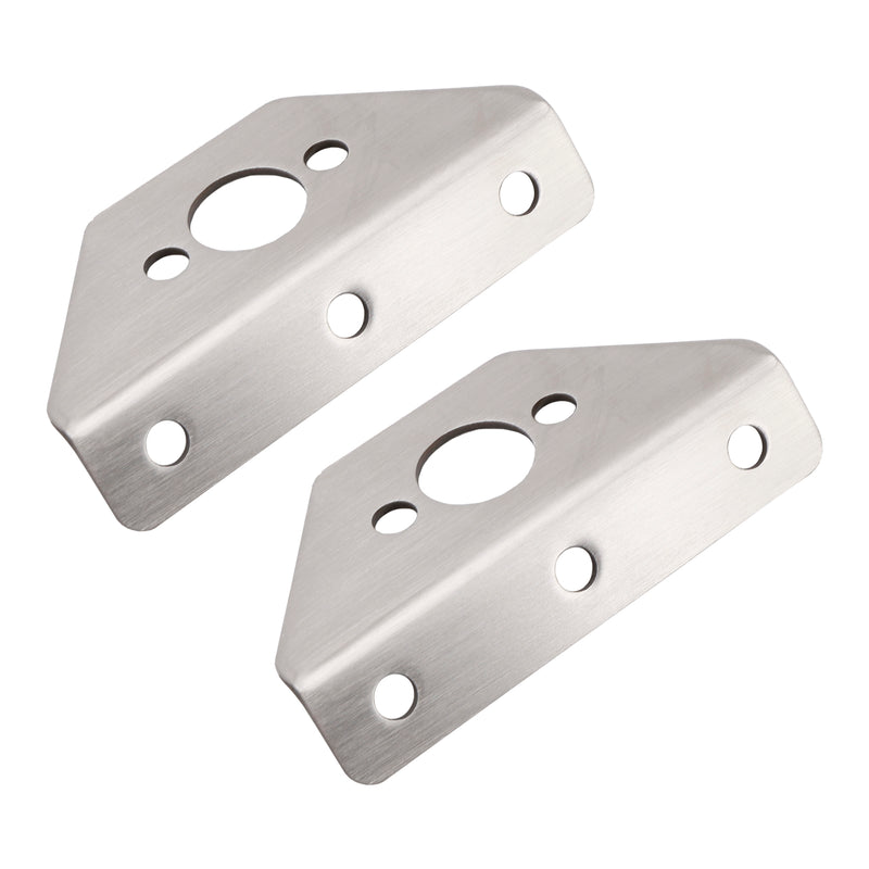 2 PCS Windshield Wiper Repair Stainless Steel Brackets for Peterbilt 379 388 389