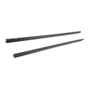 2PCS L&R Side Door Window Belt Trim Molding For Honda Civic EG6 EG4 3D 1992-1995