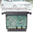 Xenon Headlight Driver Module Control Unit 63117316214 For BMW X3 F25 2010-2014