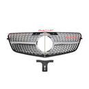 Diamond Front Grill Grille Fit Mercedes-Benz W212 E-Class E350 E550 2010-2013