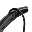 Aluminum Black Custom LED Turn Signal Mirrors For Touring Softail Dyna Rocker