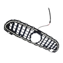 2022-2026 Fit Mercedes Benz W206 W/Camera GTR-Style Front Bumper Grille Grill