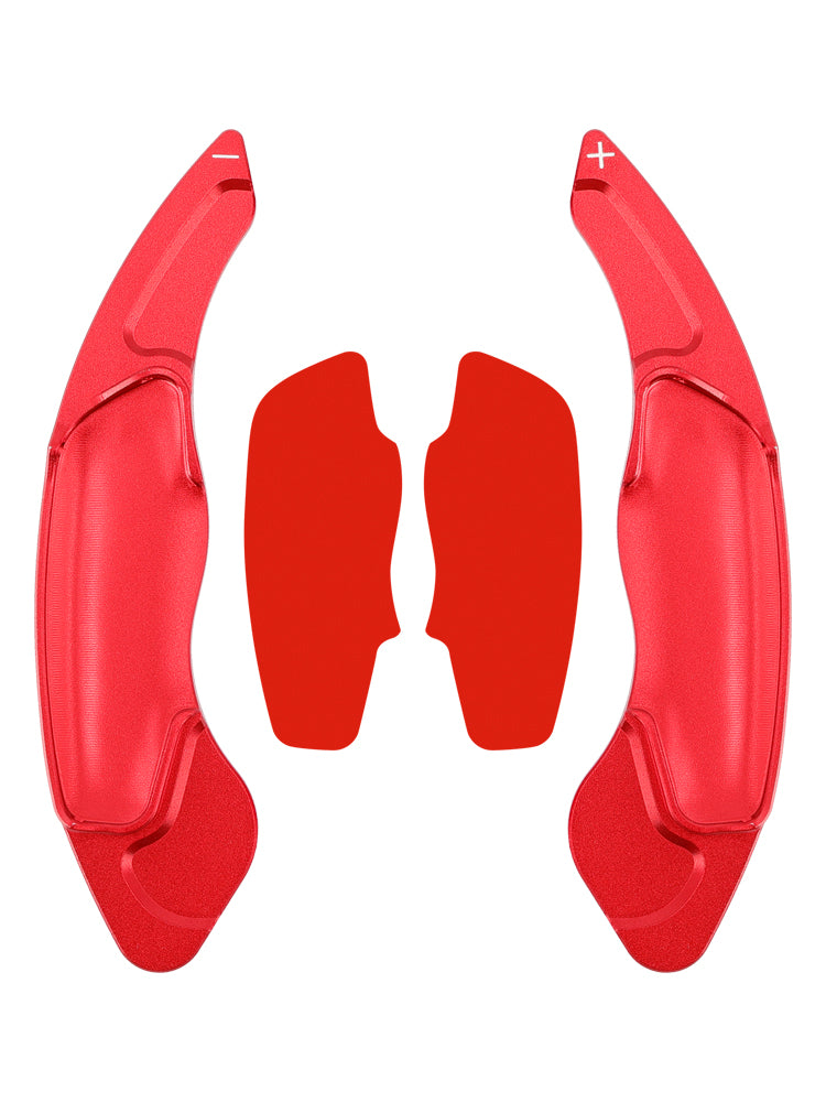 Steering Wheel Paddle Shifter Extension For VOLVO XC60 XC90 Aluminium Red