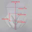 ABS Motorcycle Windshield WindScreen fit for YAMAHA T-MAX 560 2022-2024