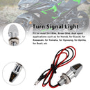 12V LED Turn Signal Indicator Light 8mm Universal Motorcycle For Yamaha