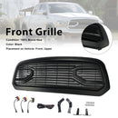 2013-2018 Dodge Ram 1500 Black Big Horn Style Front Bumper Grill Grille