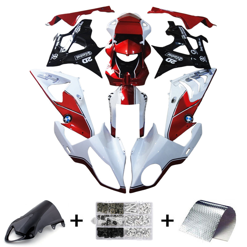 2009-2014 BMW S1000RR Injection Fairing Kit Bodywork Plastic ABS
