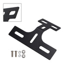 Motorcycle License Plate Holder Rear Tail Light Bracket Mount Support