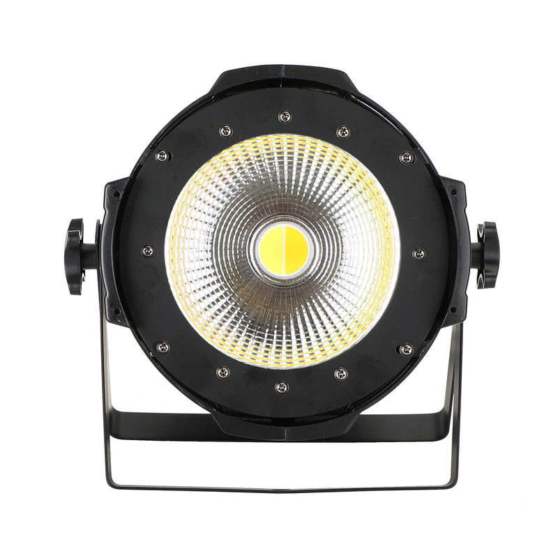 200W COB LED Stage Par Light Cool Warm White DMX Audience Blinder Stage Light