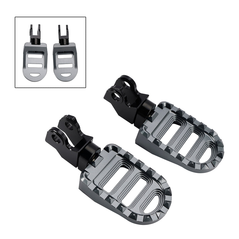 Front Footrests Foot Pegs fit for HONDA CL250 CL300 CL500 Trail 125 2023-2024