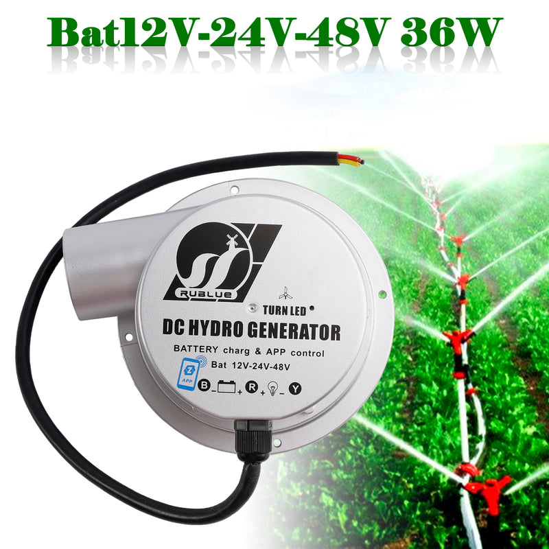 Hydroelectric Generator Bat12V-24V-48V 36W/50W High Efficiency Brushless Motor